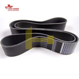 อะไหล่เครื่องยนต์ฮังกู้ด PC200-8 สายพานพัดลม 6732-81-3531 SAA6D107E-1 สายพานวี PC200LC-8 PC220-8 PC240-8 อะไหล่รถขุด สายพานพัดลม - Product Image 1