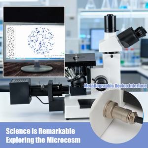 Microscópio Invertido Triplo 1250X para Uso em Laboratório, Equipamento de Análise de Imagem de Alta Precisão e Alta Definição - Product Image 4