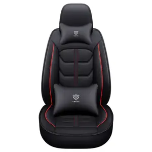 High Quality Wholesale Full Deluxe Universal Seat Cover Universal Seat Cover Full Set Car Leather