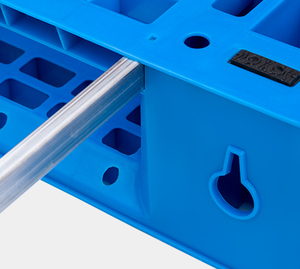 1200*1000 mét EURO kích thước tiêu chuẩn xuất khẩu hàng hóa bao bì HDPE Pallet Nhựa giá - Product Image 4