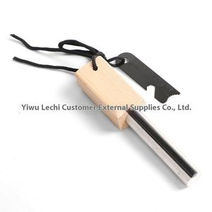 Large Black <b>Fire</b> Stick Cross-Border Best-Selling Wilderness Survival Flint Ignition Life Magnesium Stick <b>Fire</b> <b>Starters</b> - Product Image 4