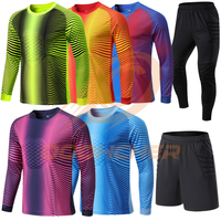 Nuevo Conjunto de Uniforme de Portero de Fútbol Personalizado 2026, Manga Larga, para Entrenamiento, Partidos Deportivos, Uso Diario, para Hombres, Adultos y Niños