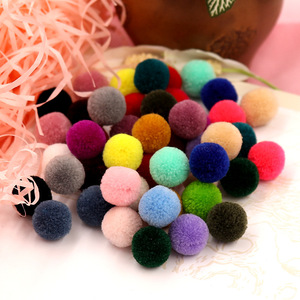 Petites boules de baies de bayberry de 15 mm, pompons en fil, accessoires de bijoux DIY, matériaux artisanaux pour le tricot - Product Image 2