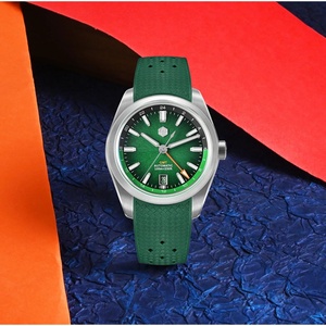นาฬิกา San Martin รุ่น SN0144BGX ขนาด 39 มม. หน้าปัดเคลือบ JianZhan GMT Miyota 9075 ระบบอัตโนมัติ นาฬิกาดำน้ำสุดหรูสำหรับผู้ชาย สไตล์จีน - Product Image 3