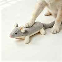 Adorable jouet en peluche souris anime Kawaii en coton PP, personnalisable avec logo, marque ODM, vente en gros, cadeau promotionnel
