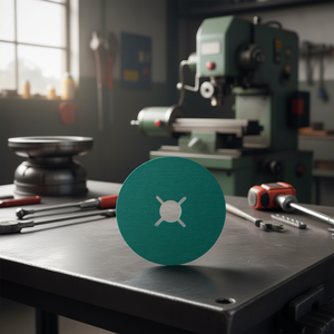 Disco de Fibra de Corindón 125x22 mm con Refrigerante AB3080 para Pulir - Product Image 3