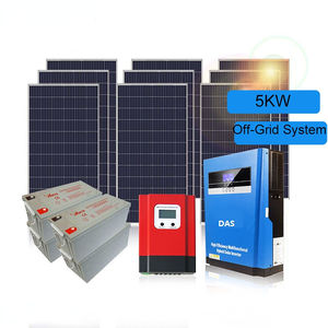 Energia sostenibile pulita 5KW sistema fotovoltaico ad alta efficienza sistema di estrazione fuori rete sistema di energia solare 5Kw - Product Image 1
