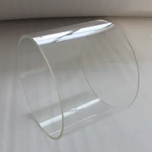 أنبوب زجاجي بوروسيليكات شفاف من VY Optics بحجم مخصص ومزوَّد بمعدات بصرية وسريع الشحن