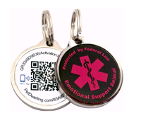 Benutzer definierte NFC QR Code Hunde Haustiere ID Tags