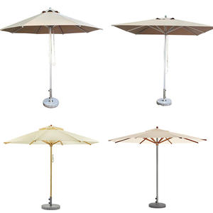 Parapluie de terrasse 210T imperméable à 8 baleines, style crayon, colonne centrale en alliage, protection solaire 2000-3000mm, pour <span class=keywords><strong>camping</strong></span> et pique-nique en extérieur - Product Image 5