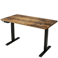 Support de bureau réglable en hauteur pour clavier et ordinateur portable, en MDF et métal, avec plateau extensible électrique pour bureau (ODM)