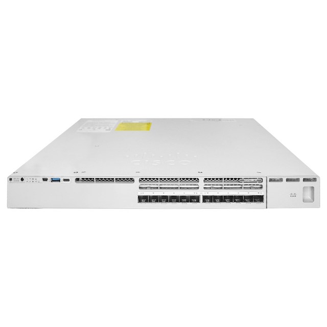 New 12 Ports 25G Network Essentials Modular Switch for Cisco Catalyst 9300 C9300X-12Y-E