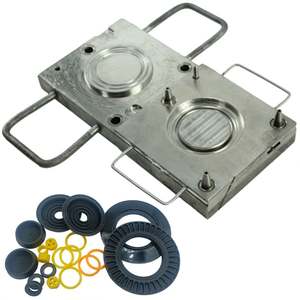 Moulage par compression en caoutchouc de silicone personnalisé - Product Image 5