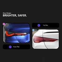 Feux arrière LED pour BMW Série 4 G22 2020-2024, feux arrière CSL style laser, DRL, plug and play, kit d'accessoires pour éclairage automobile