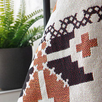 Couverture de pique-nique tissée portable, écologique, à motifs géométriques personnalisés, pour toutes les saisons, pour le camping en plein air