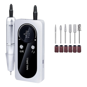 High Speed Mini Rechargeable Portable Electric Nail Drill Polisher Handiece Nail Drill <b>Machine</b> Professional - Product Image 1