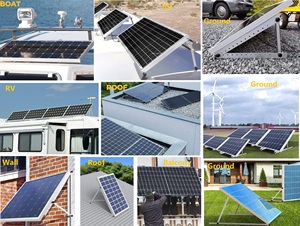 Năng lượng mặt trời PV mặt đất gắn hệ thống chất lượng tuyệt vời nóng bán bảng điều khiển năng lượng mặt trời gắn hệ thống - Product Image 6