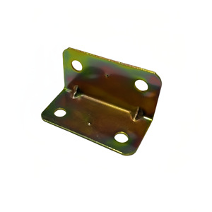 Connecteur d'angle 3709 plaqué zinc or chaud pour la fixation et l'assemblage de meubles, accessoires de quincaillerie - Product Image 1