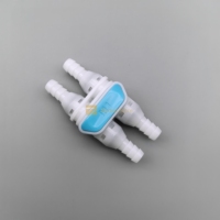 Connecteur rapide POM 3/8 "10mm tuyau barbelé en ligne corps femelle en plastique raccords de déconnexion à dégagement rapide