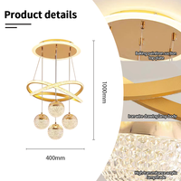 Nouvelle arrivée en aluminium suspension éclairage moderne style Linea acrylique suspension pour la maison hôtel restaurant