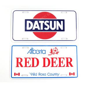 السوق الأمريكية عالية الجودة المسلسل النقش لوحة رقم السيارة اللكم - Product Image 5