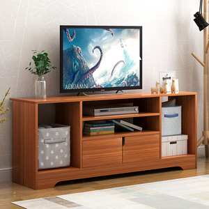 ชั้นเก็บของไม้เอ็มดีเอฟแบบทันสมัยตู้ไม้ทีวีตู้เฟอร์นิเจอร์ไม้ - Product Image 3