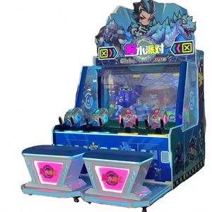 Machine de jeu d'arcade de tir aquatique multijoueur 4 joueurs avec détection de mouvement, construction métallique et paiement par pièces - Product Image 6