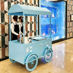Fabricant de véhicules d'activités multifonctionnels bien faits Véhicule commercial pour stalle de crème glacée - Product Image 4