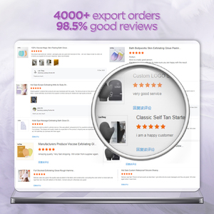 LAOTANG Vente en gros de gants applicateurs de bronzage auto-bronzant personnalisés avec logo, ultra doux et sans traces, brosse corporelle, gants lavables - Product Image 6