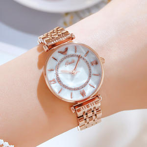 Reloj de Cuarzo para Mujer, Venta Caliente, Simple, Lujoso, Casual, con Correa de Acero Inoxidable, Resistente al Agua, Hecho en China - Product Image 3