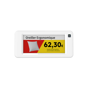 Minew 4 couleurs 2.9 Etiquettes étiquette de prix numérique ESL étiquette d'étagère électronique avec affichage NFC Eink pour système de point de vente ERP de supermarché - Product Image 2