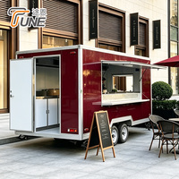 Oferta Especial de Fábrica: Carrito de Comida Totalmente Equipado, Disponible para Envío Inmediato, Remolque Móvil para Comida Callejera, BBQ y Café, Precio Promocional