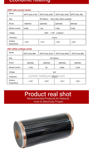 Film chauffant <span class=keywords><strong>électrique</strong></span> PET durable et <span class=keywords><strong>économique</strong></span> avec thermostat réglable PTC Contrôle numérique <span class=keywords><strong>Chauffage</strong></span> infrarouge contrôlé par application - Product Image 3