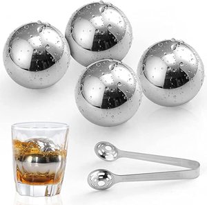 Wiederverwendbare Kühlsteine aus Edelstahl für Whisky, Nachhaltige Eiswürfel für France Ocean 5 Ye Whisky von Ye Monks - Product Image 1