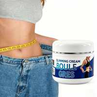 Crème Amincissante Boule Gres Brûle-Graisse Anti-Cellulite Perte de Poids Remodelage Corporel Crème Chaude pour le Ventre et la Taille Marque Privée