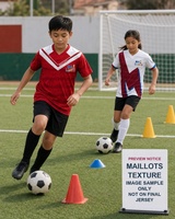 Nouvelle collection de maillots de football de style sud-américain, maillots de match de qualité supérieure, manches courtes, commande en gros en usine