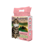 HSDF-02 Vente en gros à prix avantageux de litière pour chat en tofu, sable de tofu en vrac, fabricant de litière pour chat en tofu, sable de litière pour chat en tofu