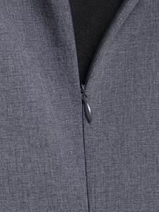 TAOP&ZA 2025 Nuovo Arrivo Invernale Abito Midi da Donna Senza Maniche <span class=keywords><strong>con</strong></span> Collo Tondo, Vestibilità Aderente, <span class=keywords><strong>Spacco</strong></span> Frontale e Dettagli Plissettati 4387814 - Product Image 5