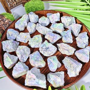 Piedra Natural de Howlite Blanca Aura al por Mayor, Cristal Curativo de Alta Calidad, Gema en Bruto a Granel para Decoración del Hogar y Regalos - Product Image 1