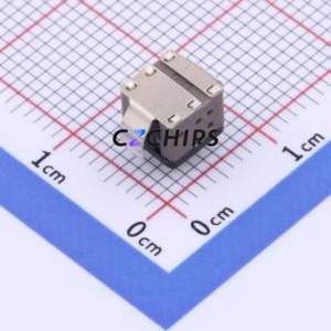 PS-5852S-2PL <b>Push</b> <b>Button</b> <b>Switch</b> SMD <b>Switch</b> Self-Locking Rectangle Plunger 500mA 30V - Product Image 2
