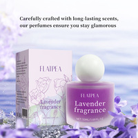 Parfum Boisé Aromatique 50ml EDT Lavande Vanille Ambre Frais Épicé pour Femme Longue Durée Vente en Gros OEM ODM