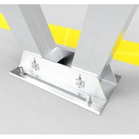 STO Kit Panel surya Carport, kekuatan tinggi bingkai Pv sistem Carport aluminium untuk mobil listrik
