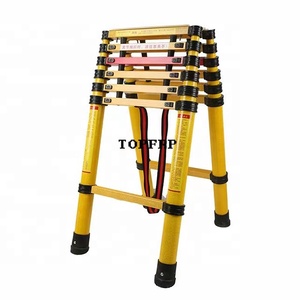 Cheap Multifunctional Fiberglass Telescopic Step <b>Ladder</b> - Product Image 1