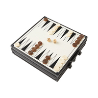 Jeu d'échecs de table chinois 4 en 1-Backgammon Snake Family Plus!