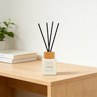 Bâtonnets d'aromathérapie personnalisés en gros avec diffuseurs pour la purification de l'air, bâtonnets d'aromathérapie sans flamme pour la maison et eau parfumée