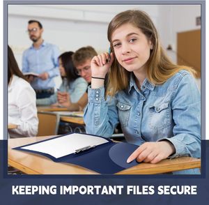 Biểu tượng tùy chỉnh trường văn phòng phẩm rõ ràng PP tài liệu tập tin thư mục với rõ ràng túi cho nộp hồ sơ tài liệu - Product Image 5