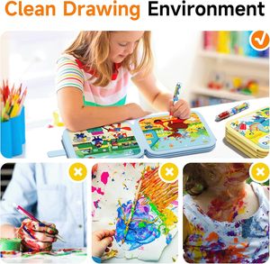 Libros <span class=keywords><strong>de</strong></span> Pintura con Agua Reutilizables para Niños - Paquete <span class=keywords><strong>de</strong></span> 3 Libros Mágicos para Colorear con Agua y Rotuladores <span class=keywords><strong>de</strong></span> Agua (Animales <span class=keywords><strong>de</strong></span> Cuentos <span class=keywords><strong>de</strong></span> Hadas y Dinosaurios) - Product Image 6