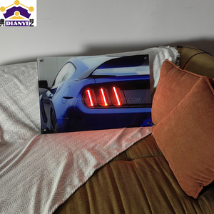 Pósters Luminosos Personalizables de Varios Autos de Lujo, Póster Acrílico de Neón de Autos y Motos, Póster LED - Product Image 6