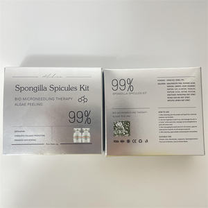 Kit de thérapie pigmentaire bio 99% à base d'extraits végétaux pour le rajeunissement de la peau, sans acides, sans saignements, sans produits chimiques, avec des spicules d'éponge. - Product Image 3