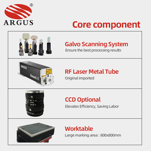 Machine de découpe à l'eau <span class=keywords><strong>ARGUS</strong></span> CO2 CNC haute vitesse DIY personnalisée pour sacs en vinyle thermocollant, chaussures, maillots de sport - Product Image 3